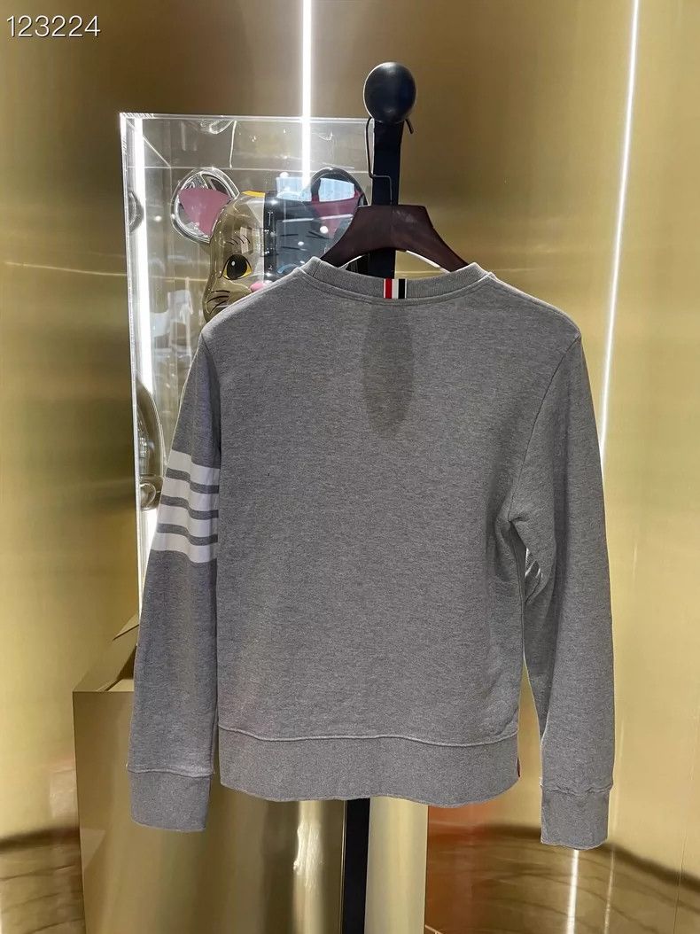 Thom Browne Thom Browne Round collar long sleeve hoodie Size US M / EU 48-50 / 2 - 2 Thumbnail