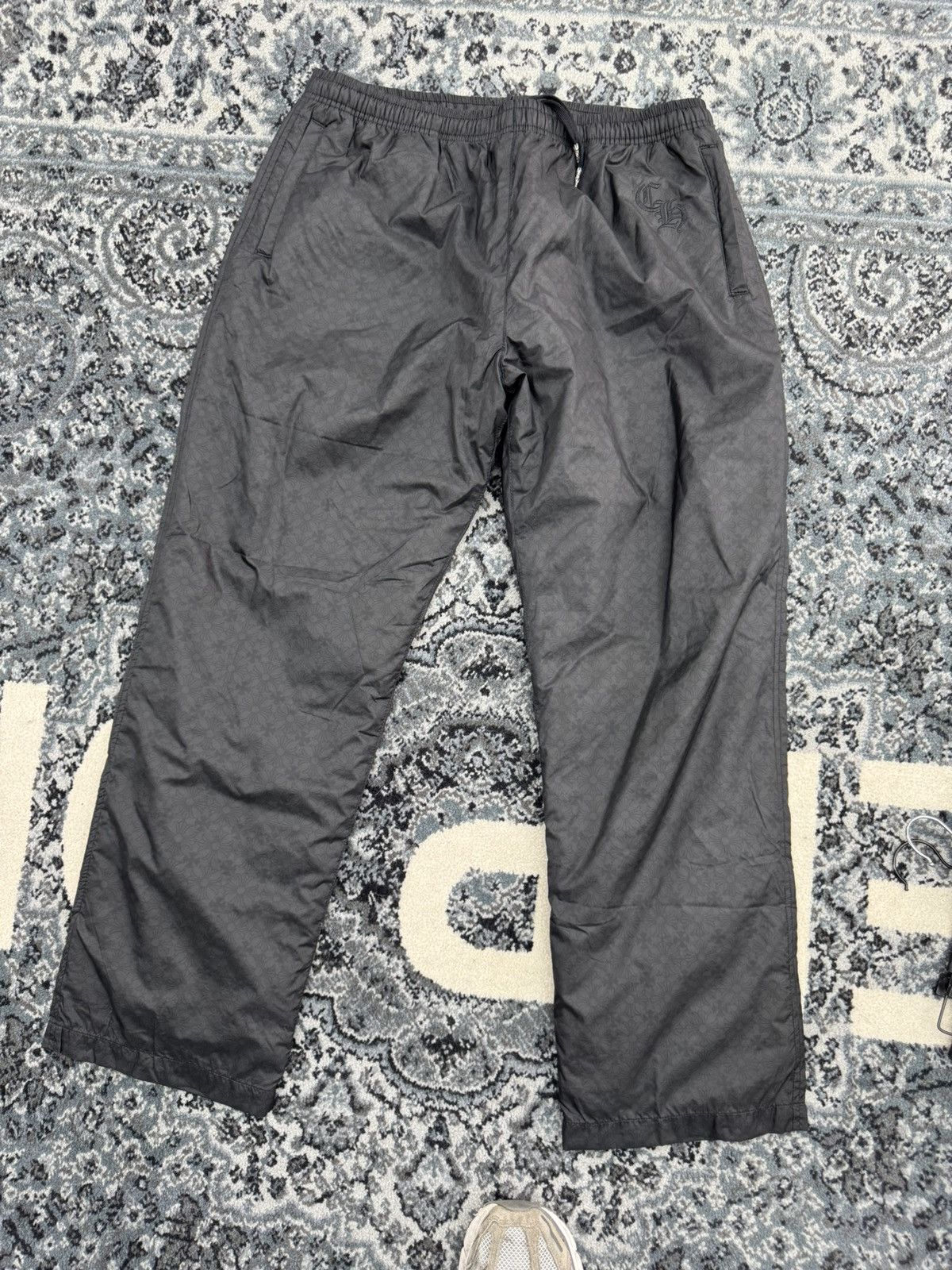 Chrome Hearts Chrome hearts monogram nylon track pants Size US 36 / EU 52 - 1 Thumbnail