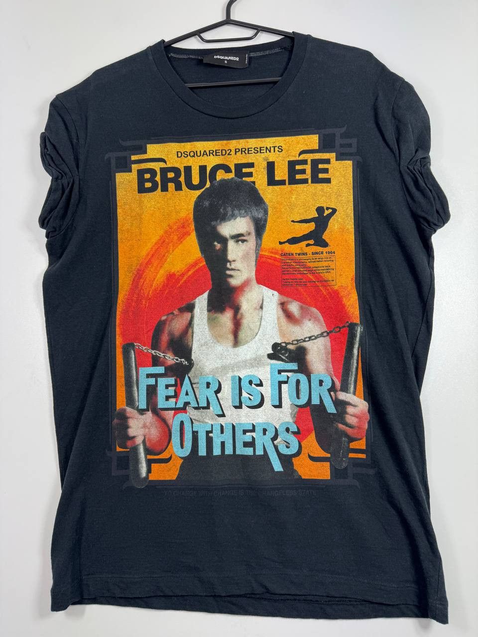Dsquared2 Dsquared2 Bruce Lee Graphic T-Shirt Mens Size S Size US S / EU 44-46 / 1 - 1 Thumbnail