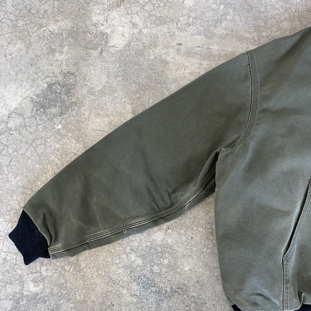 Carhartt × Vintage Vintage Carhartt Moss Green Hooded Active Jacket Size US L / EU 52-54 / 3 - 9 Thumbnail