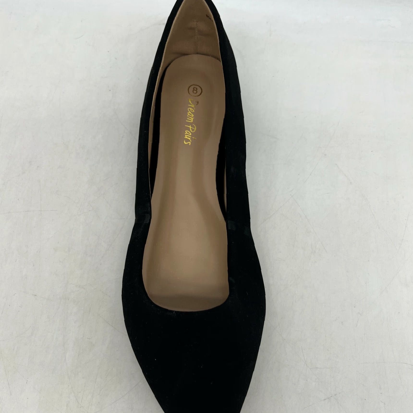 Vintage VINTAGE Dream Pairs Women's Ballet Flats Size 8 Black Pointed Toe Slip On Casual Flats Size US 8 / IT 38 - 4 Thumbnail