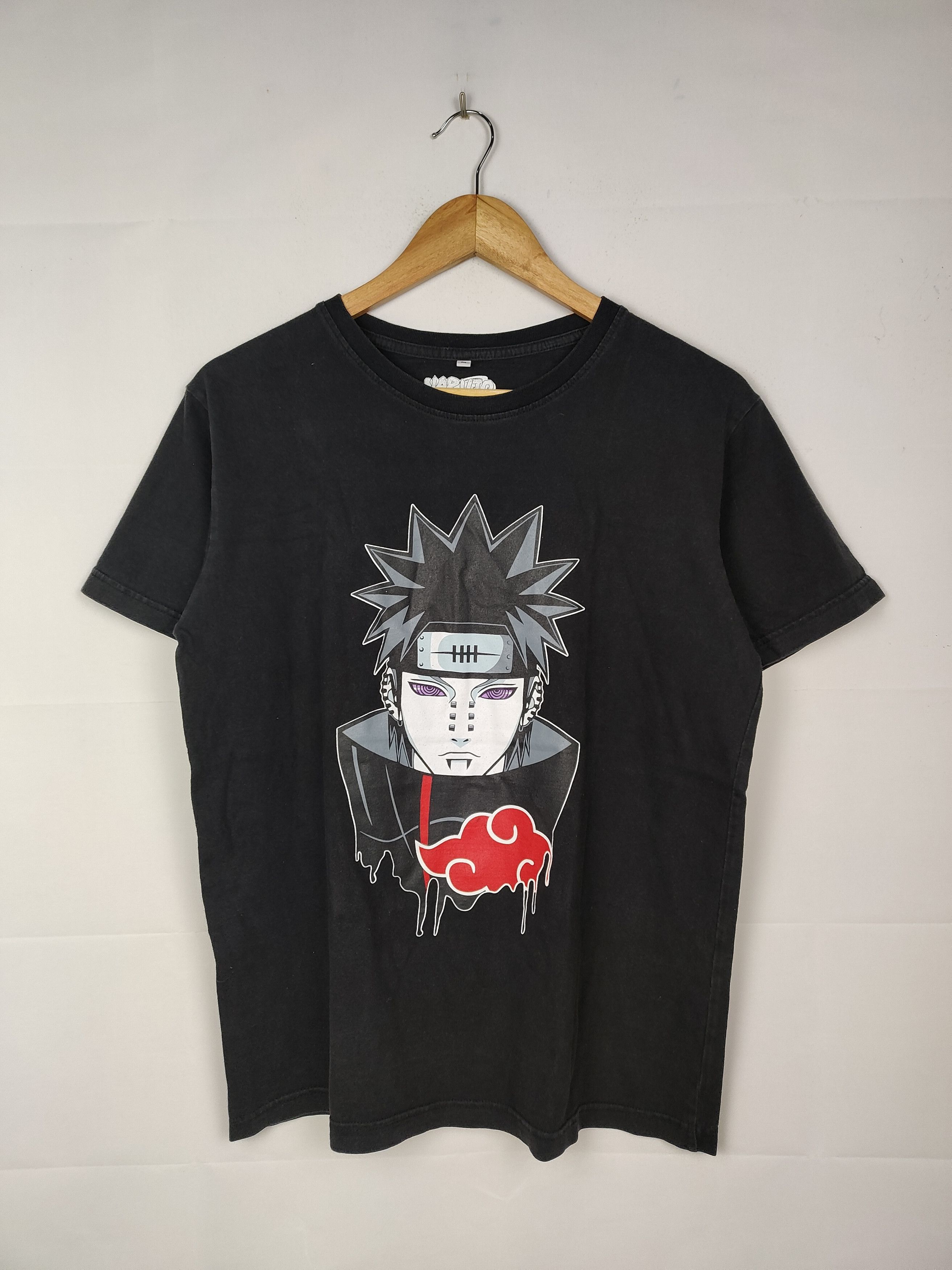 Anime × Japanese Brand Naruto Shippuden Anime Series Pain Akatsuki Shirt Size US M / EU 48-50 / 2 - 1 Thumbnail