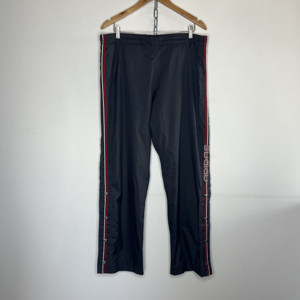 Adidas × Vintage Vintage Style Y2K Adidas Wide Track Pants Size US 32 / EU 48 - 2 Thumbnail
