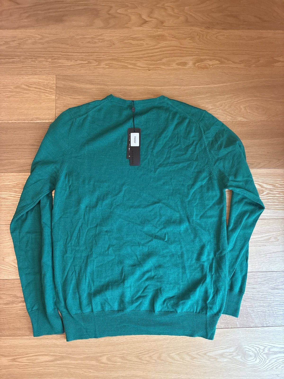 J.Lindeberg J lindeberg keane new merino wool sweater golf green medium Size US M / EU 48-50 / 2 - 1 Thumbnail