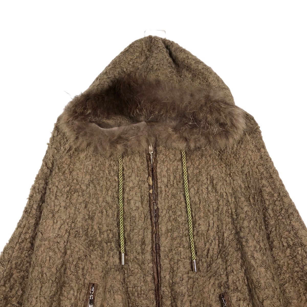 Japanese Brand 🔥VINTAGE OVERSIZED JACKET GALLARDAGALANTE MINK FUR HOODIE Size US M / EU 48-50 / 2 - 3 Thumbnail