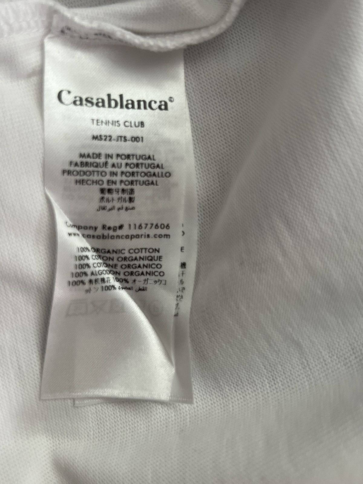 Casablanca Casablanca Tshirt Size US XXL / EU 58 / 5 - 6 Thumbnail