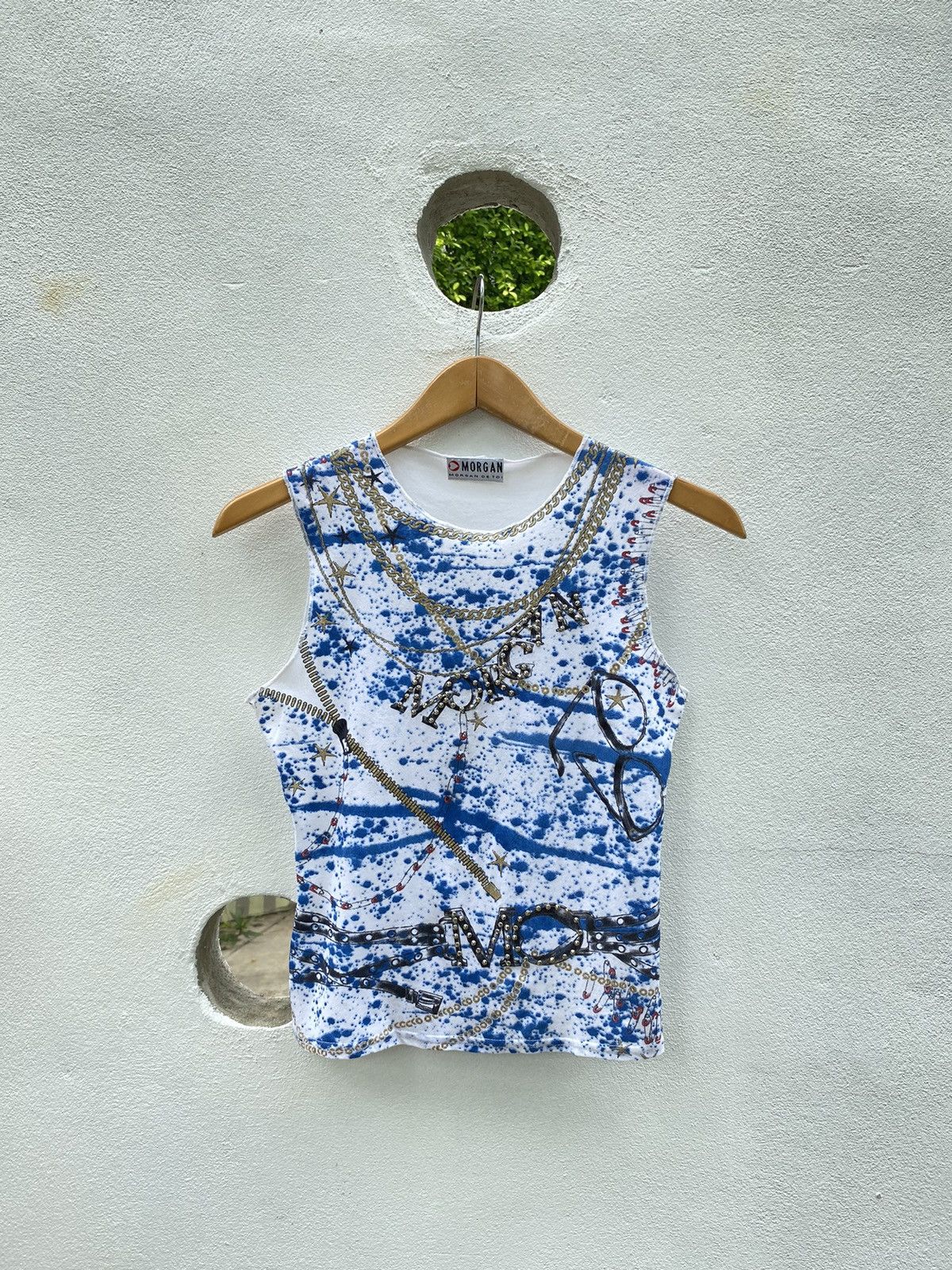 Morgano Morgan Y2K printed top Size ONE SIZE - 10 Thumbnail