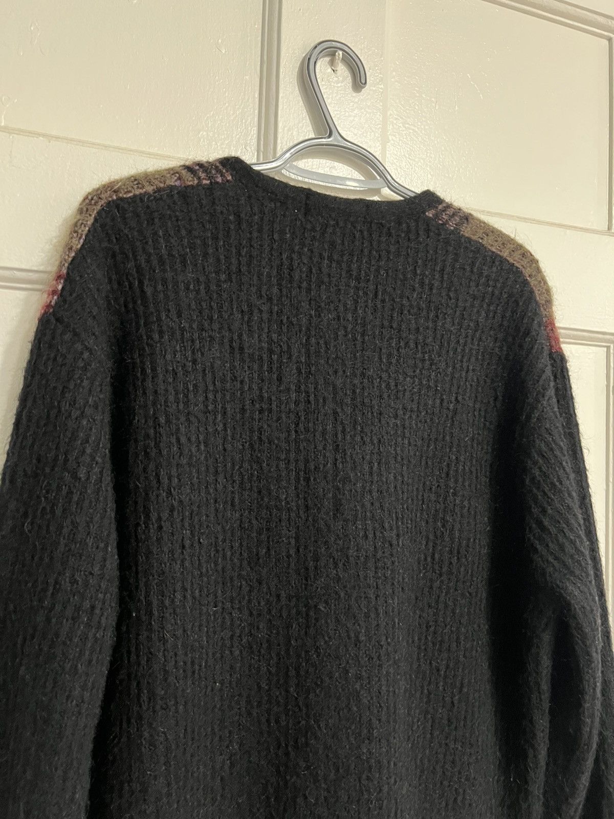 Supreme Supreme Brushed Grid Cardigan Size US M / EU 48-50 / 2 - 7 Thumbnail