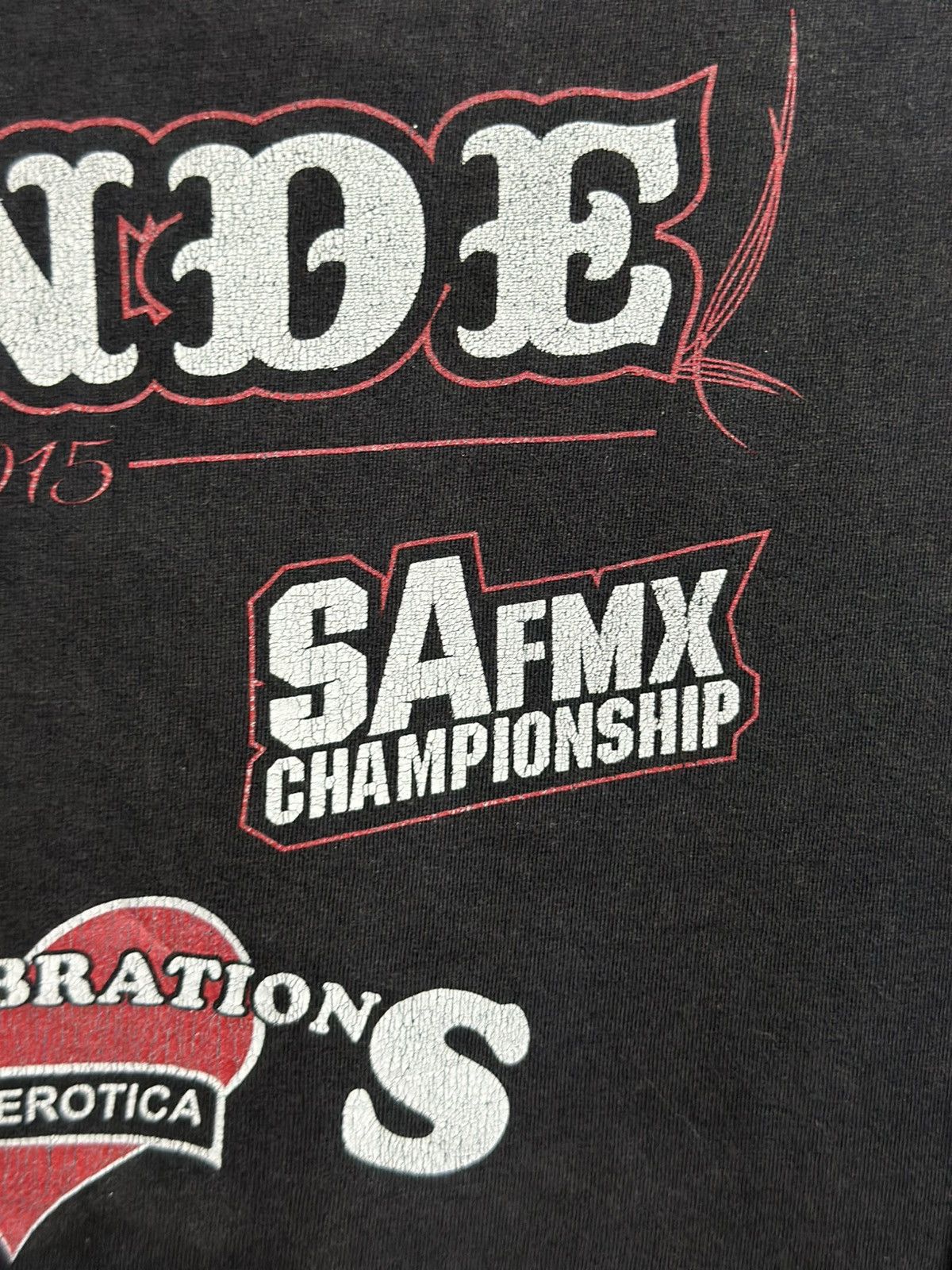 Sears Thrashed Vintage Ponde Safmx Championship Faded Tee Size US XXL / EU 58 / 5 - 13 Thumbnail