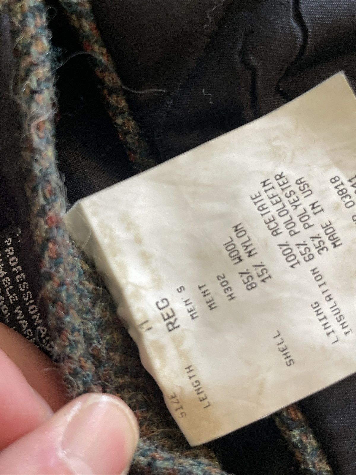 L.L. Bean LL Bean Thinsulate Lined 3 Button Blazer Jacket Medium Size 40R - 7 Thumbnail