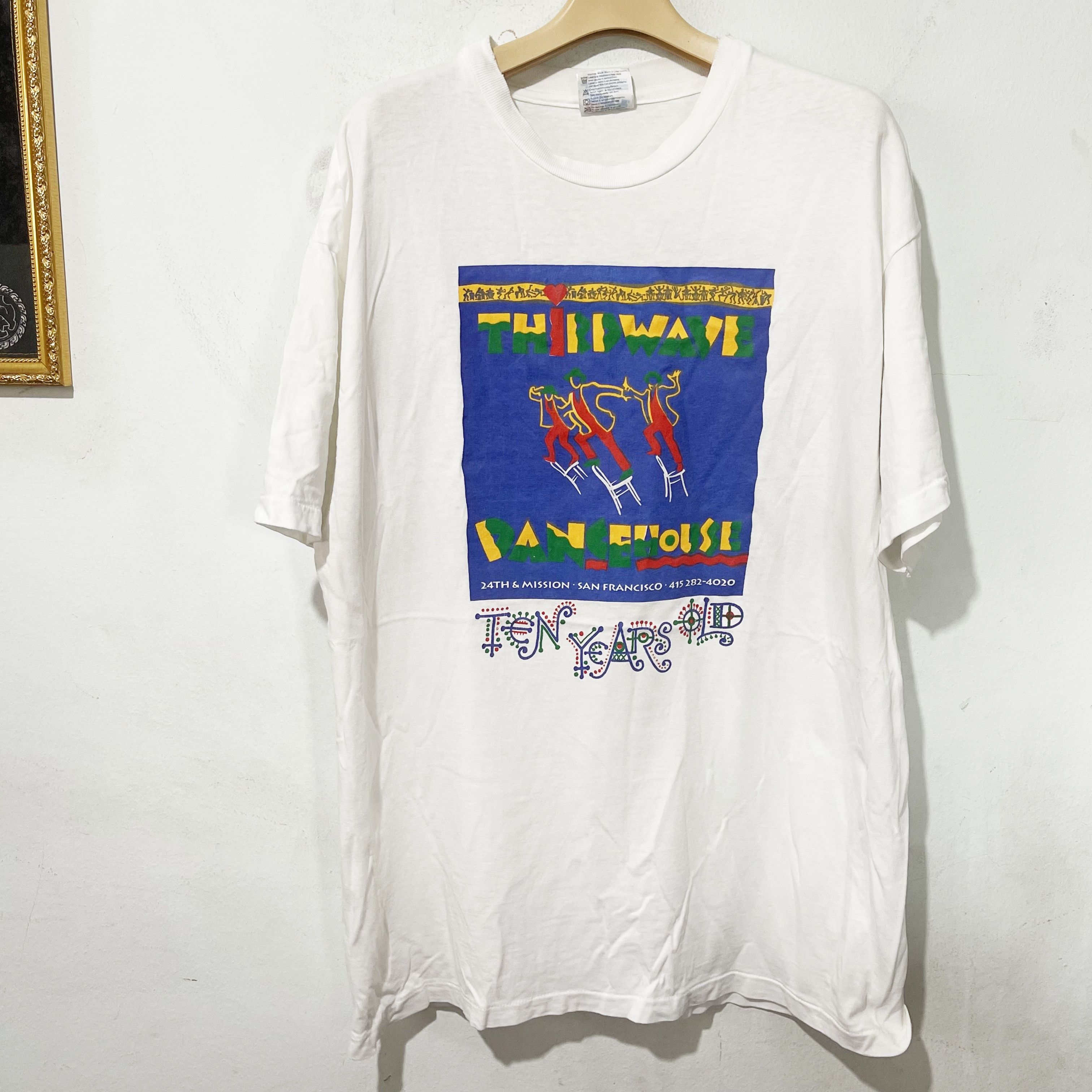 Vintage Vintage 90s San Francisco Dance House Shirt Size US L / EU 52-54 / 3 - 1 Thumbnail