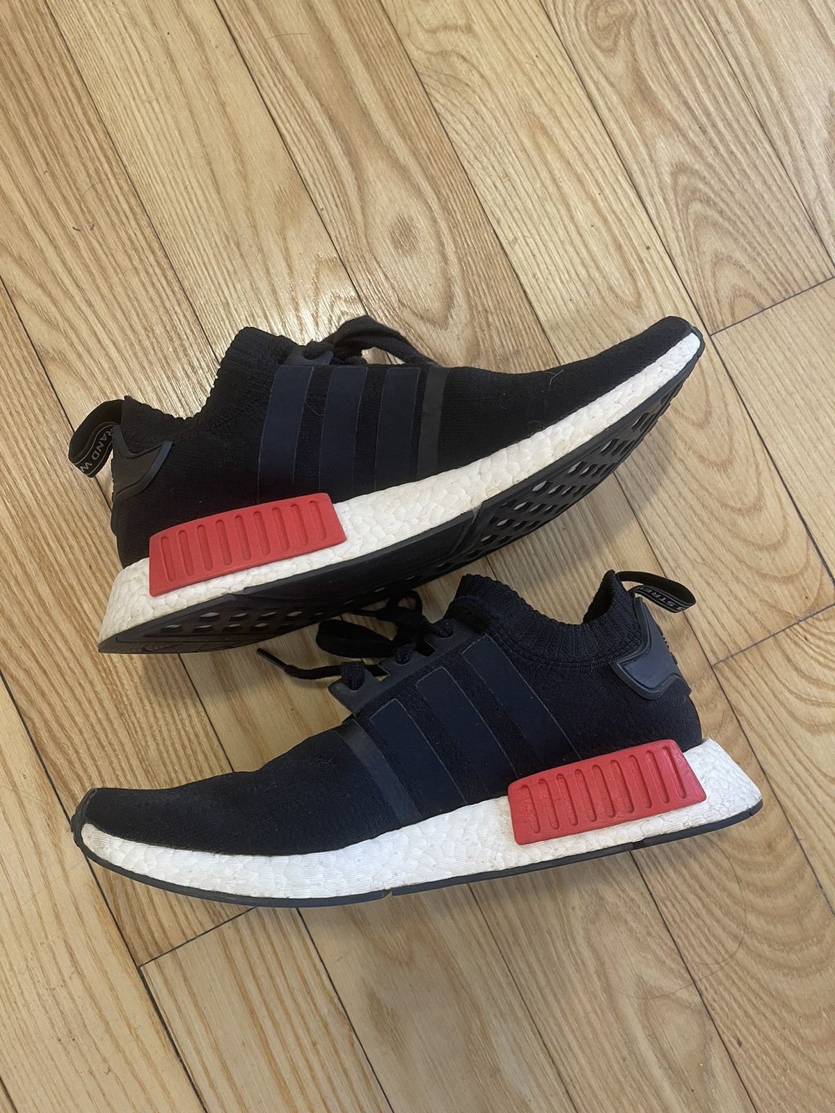 Adidas Adidas NMD Core Black Lush Red OG Red Blue Size 9 Size US 9 / EU 42 - 2 Thumbnail