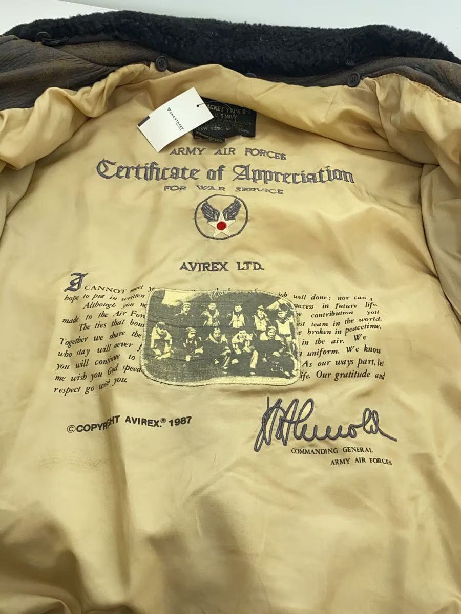 Avirex Avirex G-1 Varsity Horse Leather Jacket Blouson Brown Size US S / EU 44-46 / 1 - 4 Thumbnail
