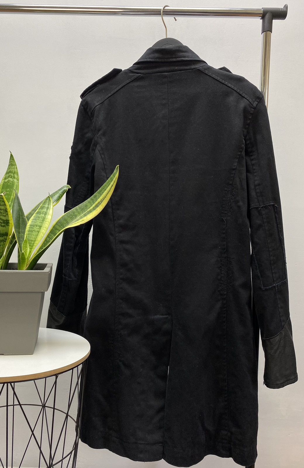 Other Vintage Faith Connexion Black Trench Coat Jacket Men’s Black Size US M / EU 48-50 / 2 - 16 Thumbnail