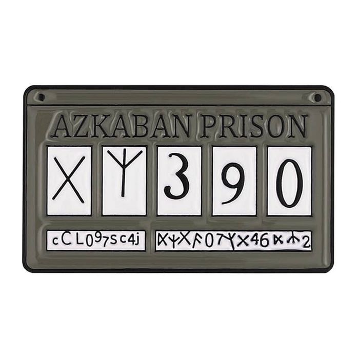 Enamel Azkaban Prison Wanted Wizard Harry Potter Enamel Pins 308-1 ...