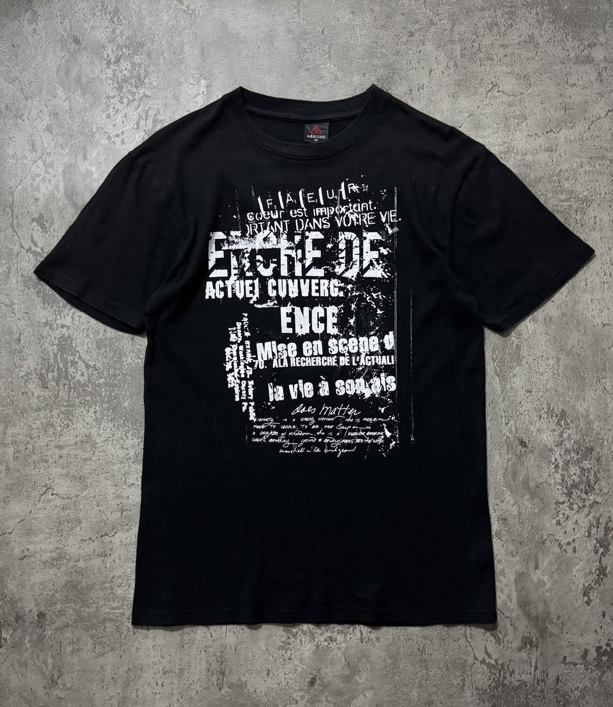 Hysteric Glamour Barcedos poem grunge tee Size US M / EU 48-50 / 2 - 1 Thumbnail
