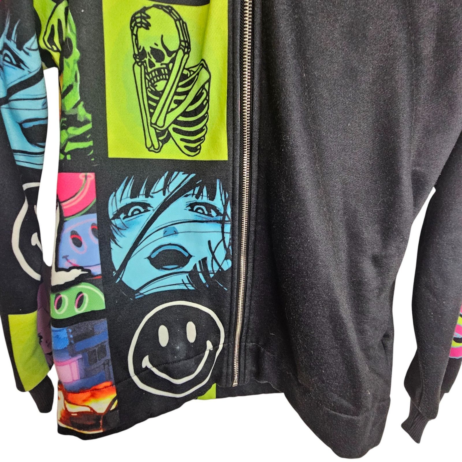Sugar Sugarhill Mens Daydreams Hoodie Full Zip Size S Graphic Size US S / EU 44-46 / 1 - 4 Thumbnail