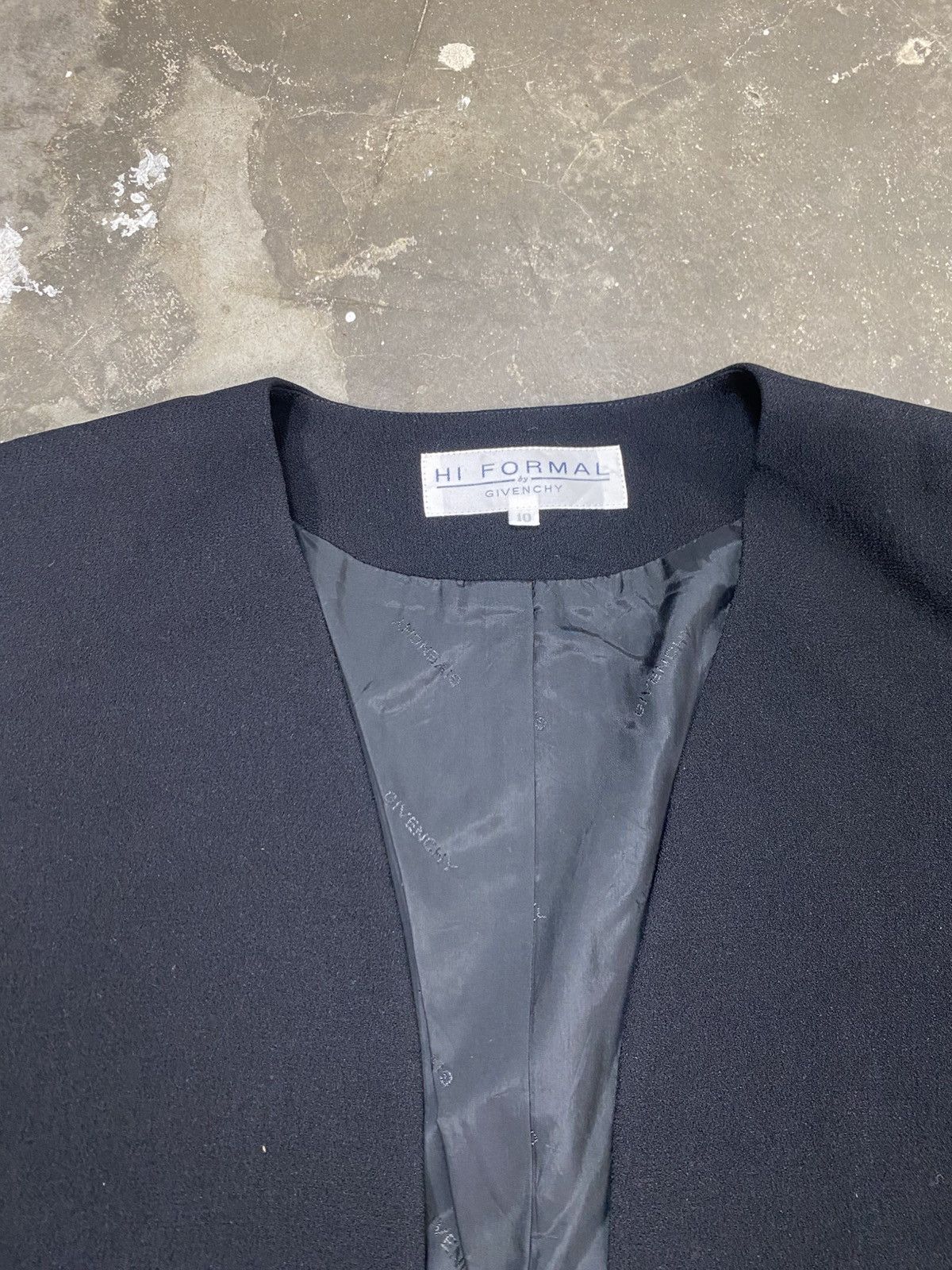 Givenchy Hi Formal by Givenchy Non Button Crop Top Jacket Size M / US 6-8 / IT 42-44 - 6 Thumbnail