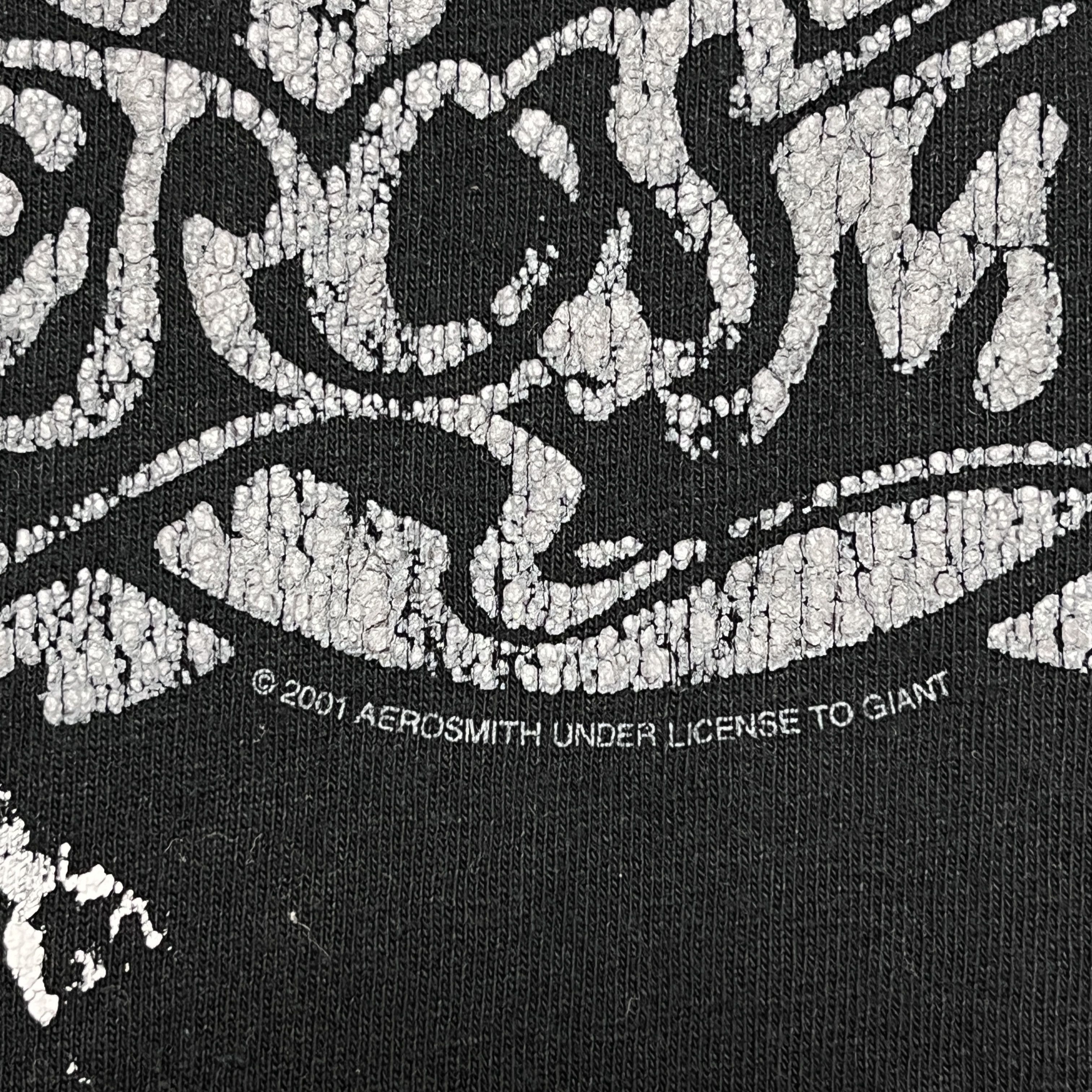 Aerosmith × Band Tees × Vintage Vintage Aerosmith Shirt 2001 Vintage Band Tees Bon Jovi Size US XL / EU 56 / 4 - 5 Thumbnail