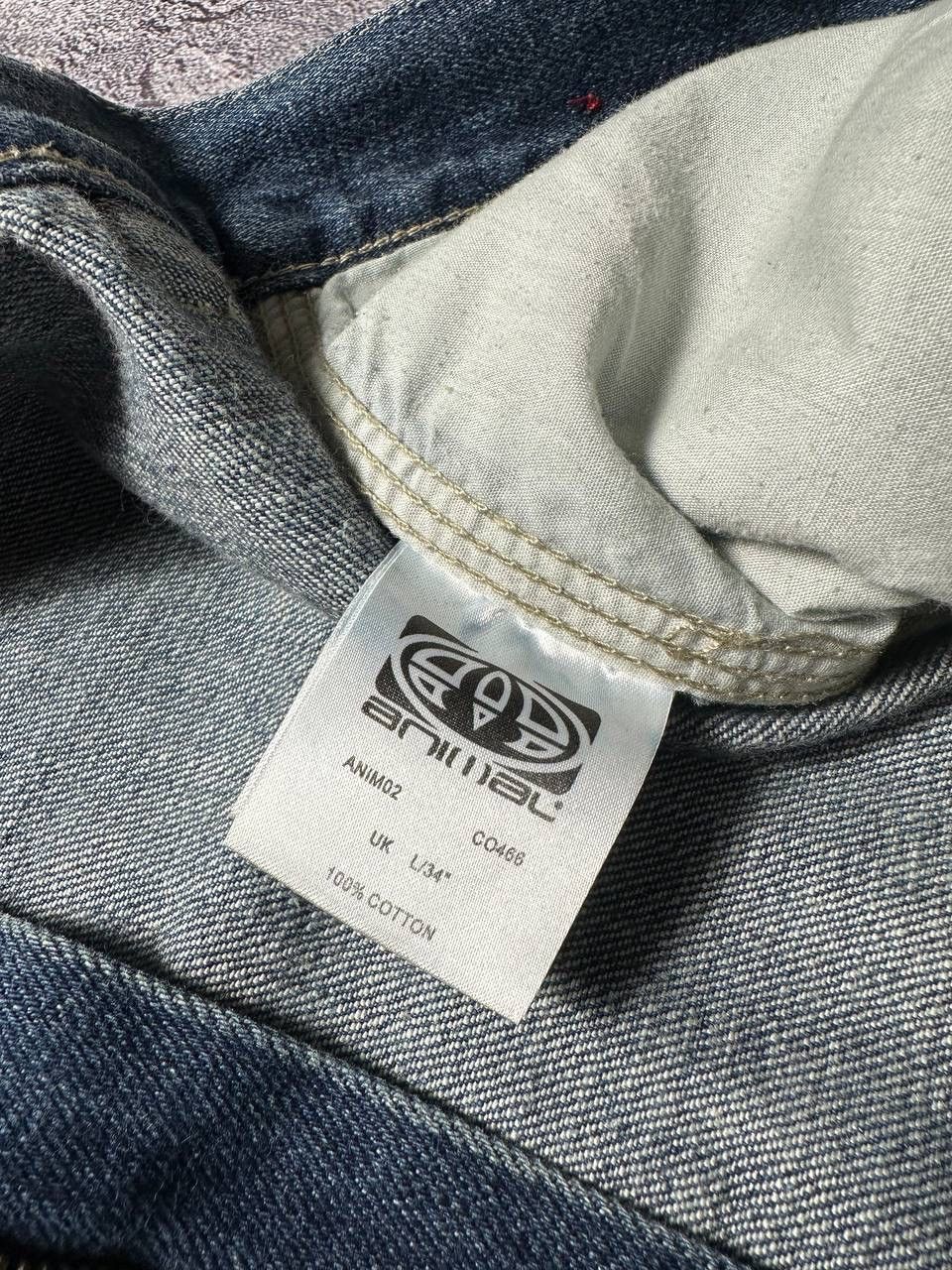 Ecko Unltd. × Vintage 💥90‘s Rap Animal Pants Carpenter Faded Jnco style Size US 34 / EU 50 - 9 Thumbnail