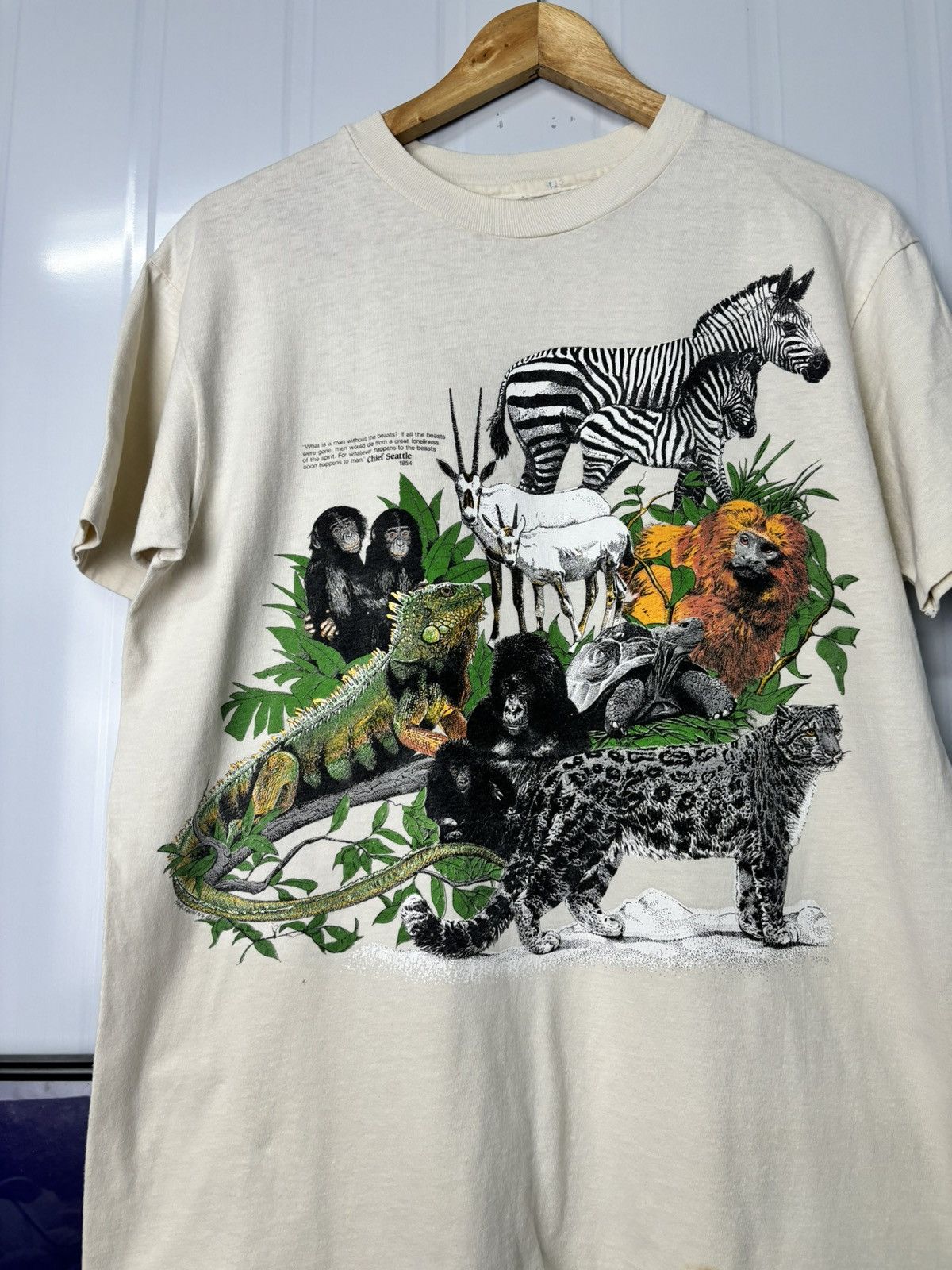 Vintage RARE! Vintage 1987 Art Animal Tee OVP Size US M / EU 48-50 / 2 - 3 Thumbnail