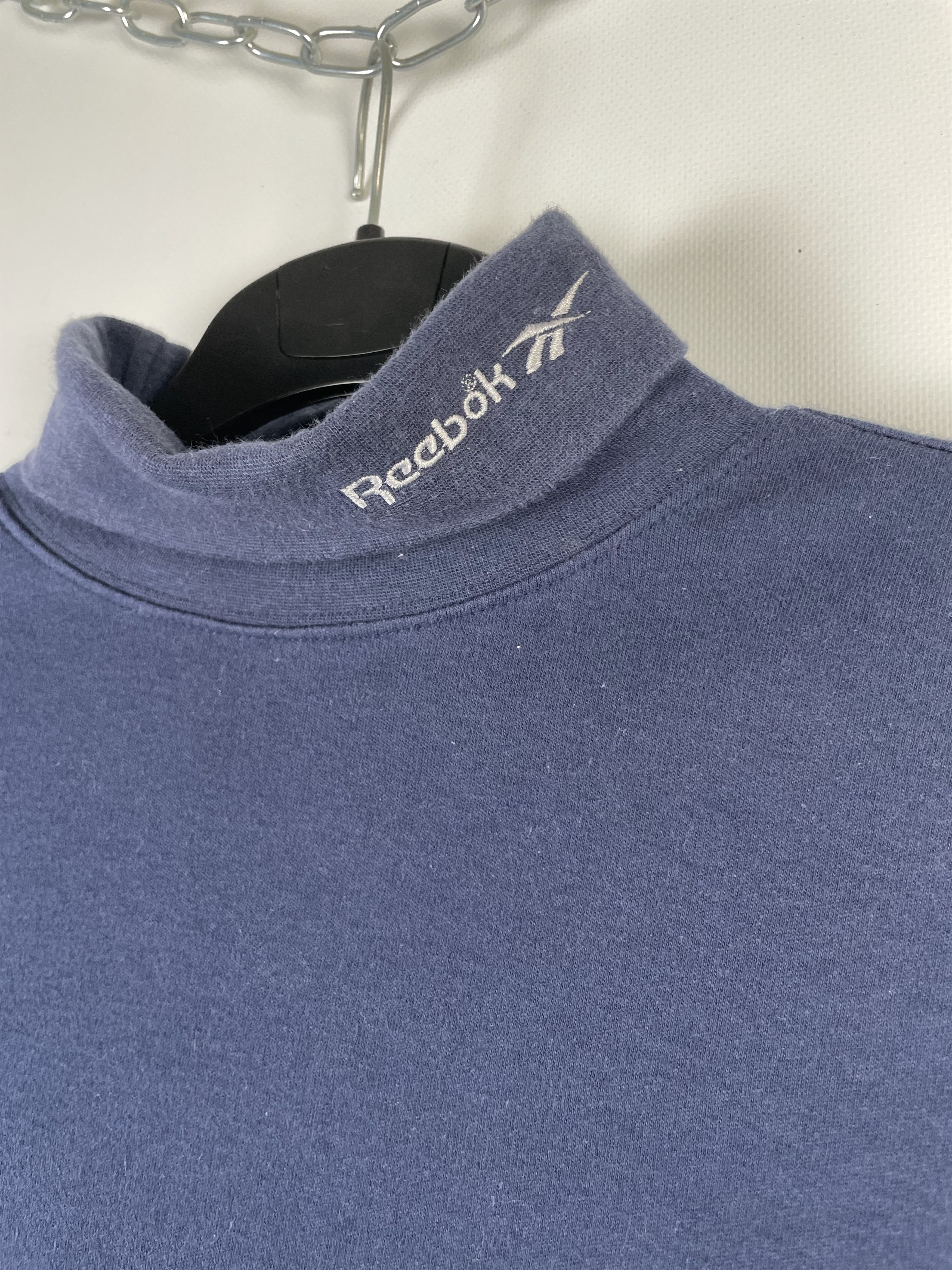 Reebok Reebok Vintage Navy Blue Golf Sleeve Longsleeve T-Shirt Size US M / EU 48-50 / 2 - 4 Thumbnail