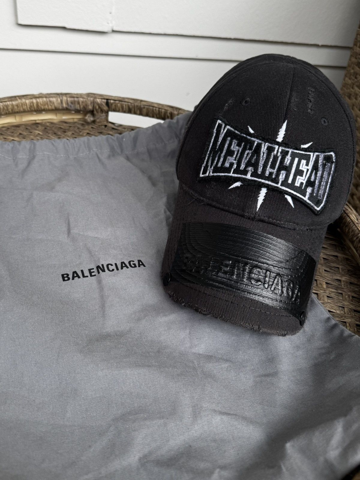 Balenciaga Metalhead Cap Size ONE SIZE - 1 Thumbnail