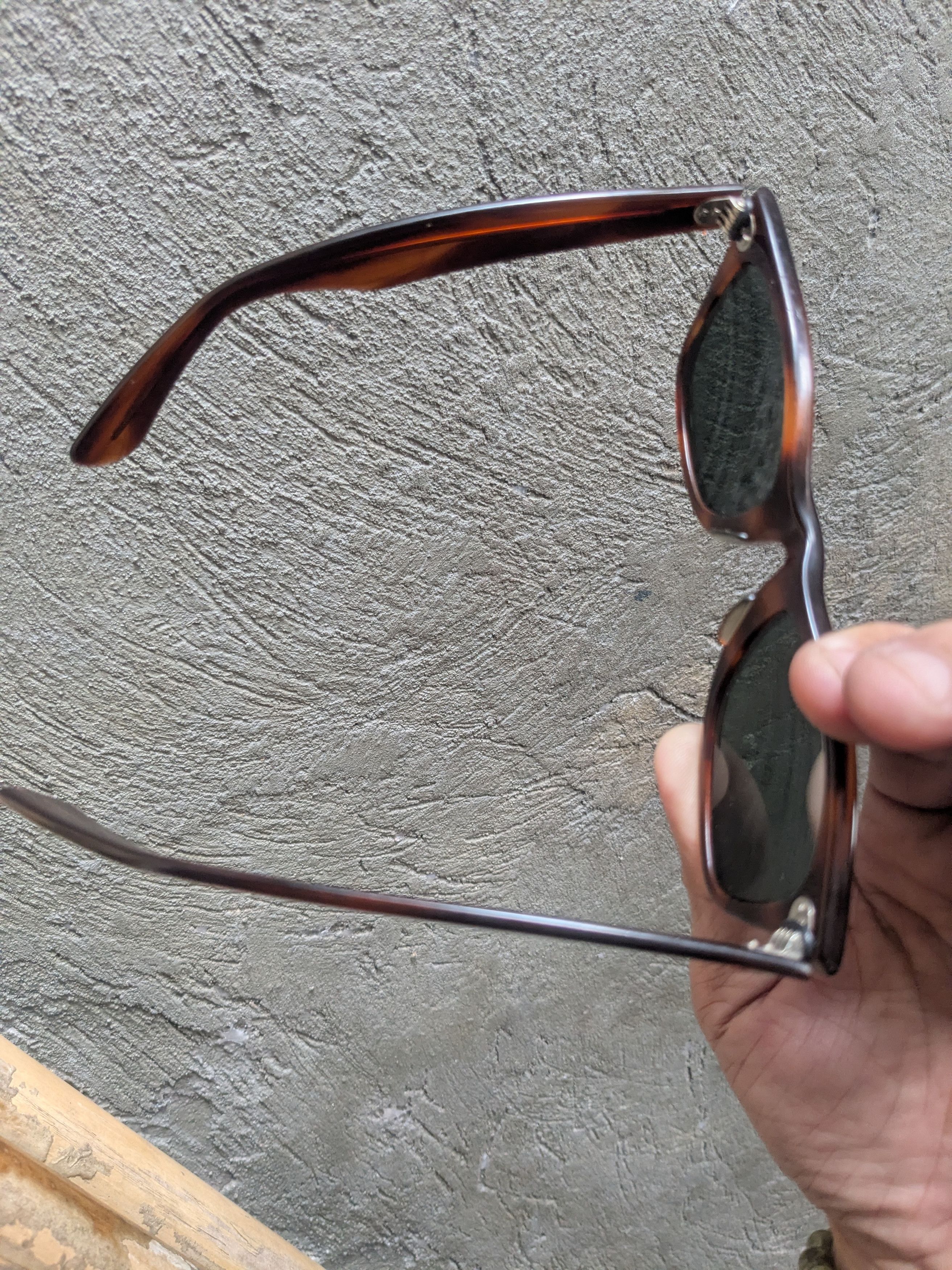 RayBan Vintage b&l rayban wayfarer tortoise made in USA Size ONE SIZE - 9 Thumbnail