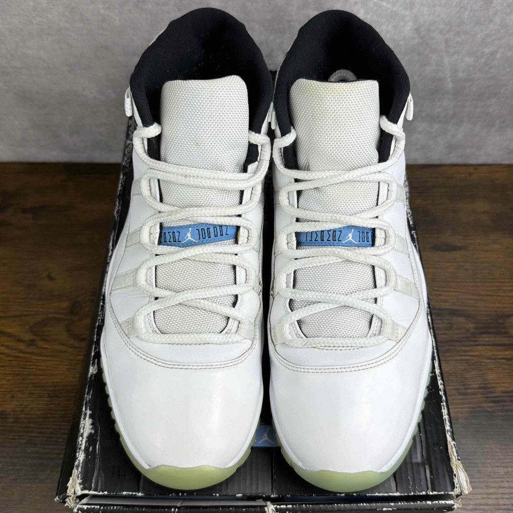 Jordan Brand Air Jordan 11 Retro High Legend Blue 2014 Size 11 378037-117 Size US 11 / EU 44 - 5 Thumbnail