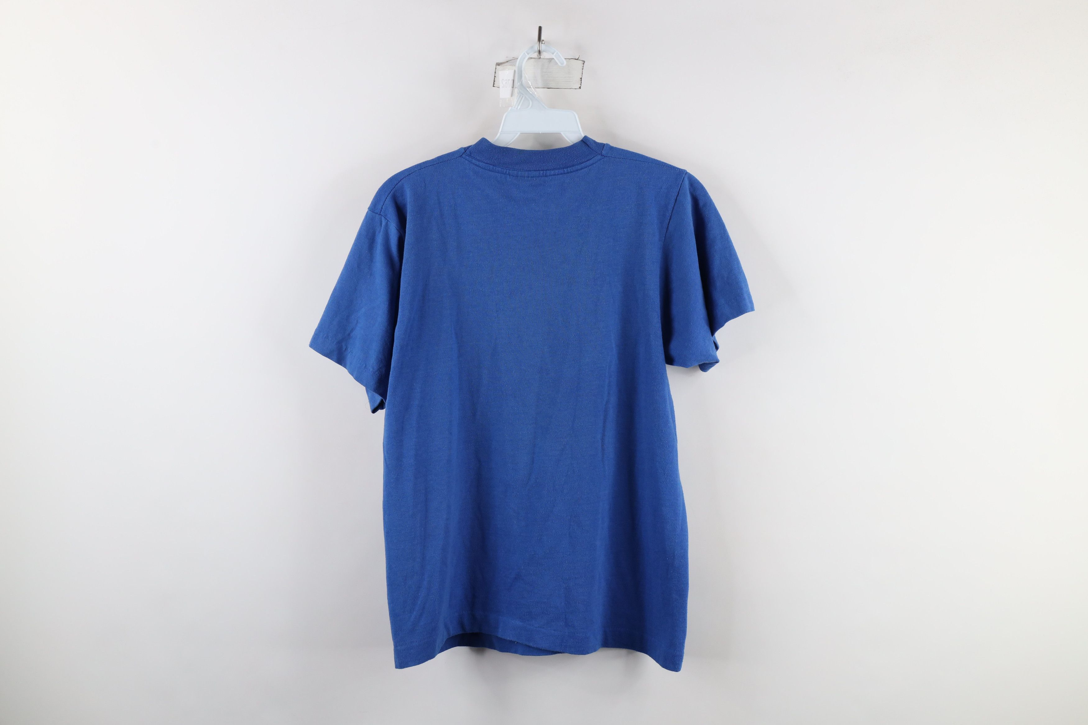Vintage Vintage 90s Out Bill Rice Ranch Ministry T-Shirt Blue USA Size M / US 6-8 / IT 42-44 - 7 Thumbnail