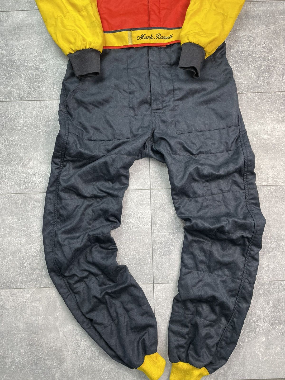 Dunlop × Ford Vintage 1986 Ford Dunlop Racing Spidi Suit Costume Size US M / EU 48-50 / 2 - 12 Thumbnail