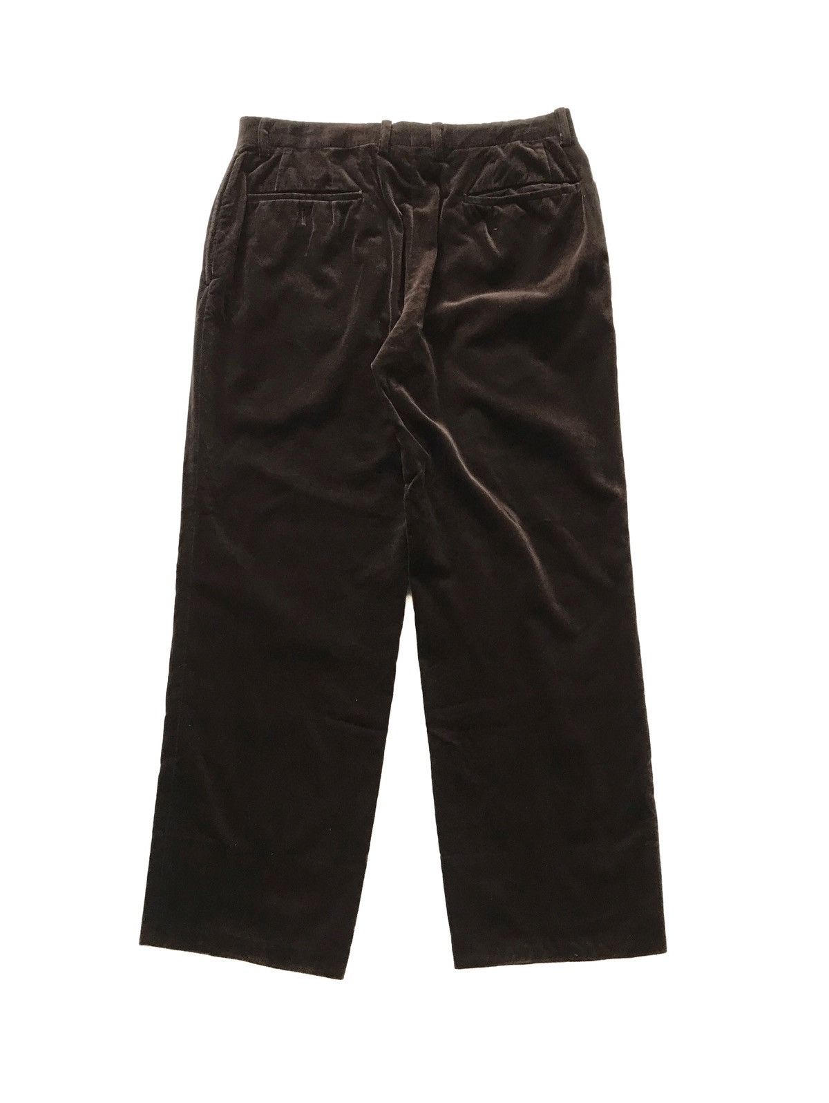 Designer × Yohji Yamamoto A.A.R Yohji Yamamoto Velvet Trouser Pants Size US 31 - 2 Thumbnail