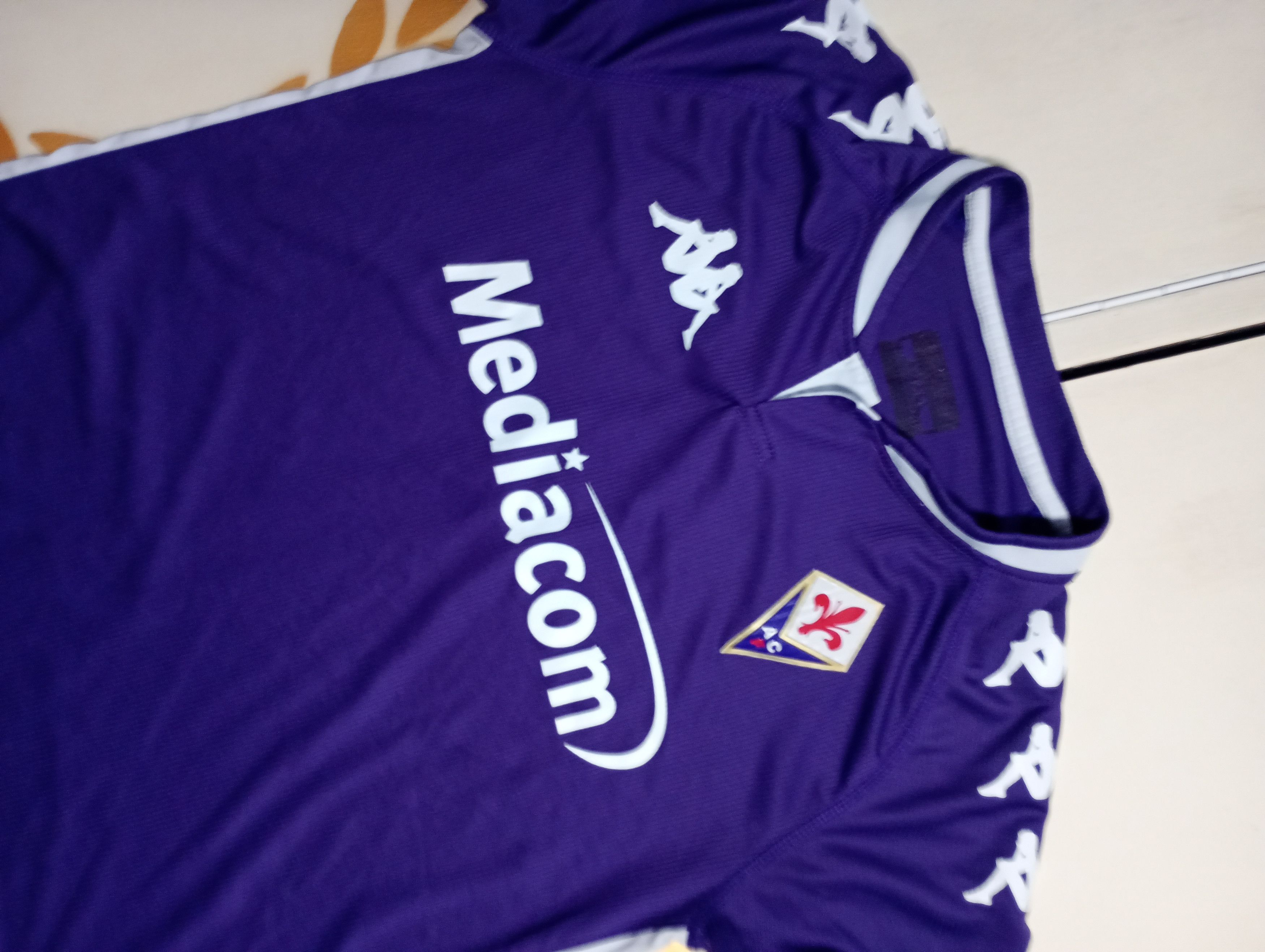 Kappa Kappa Fiorentina Home Jersey 2020-2021 Size US S / EU 44-46 / 1 - 6 Thumbnail