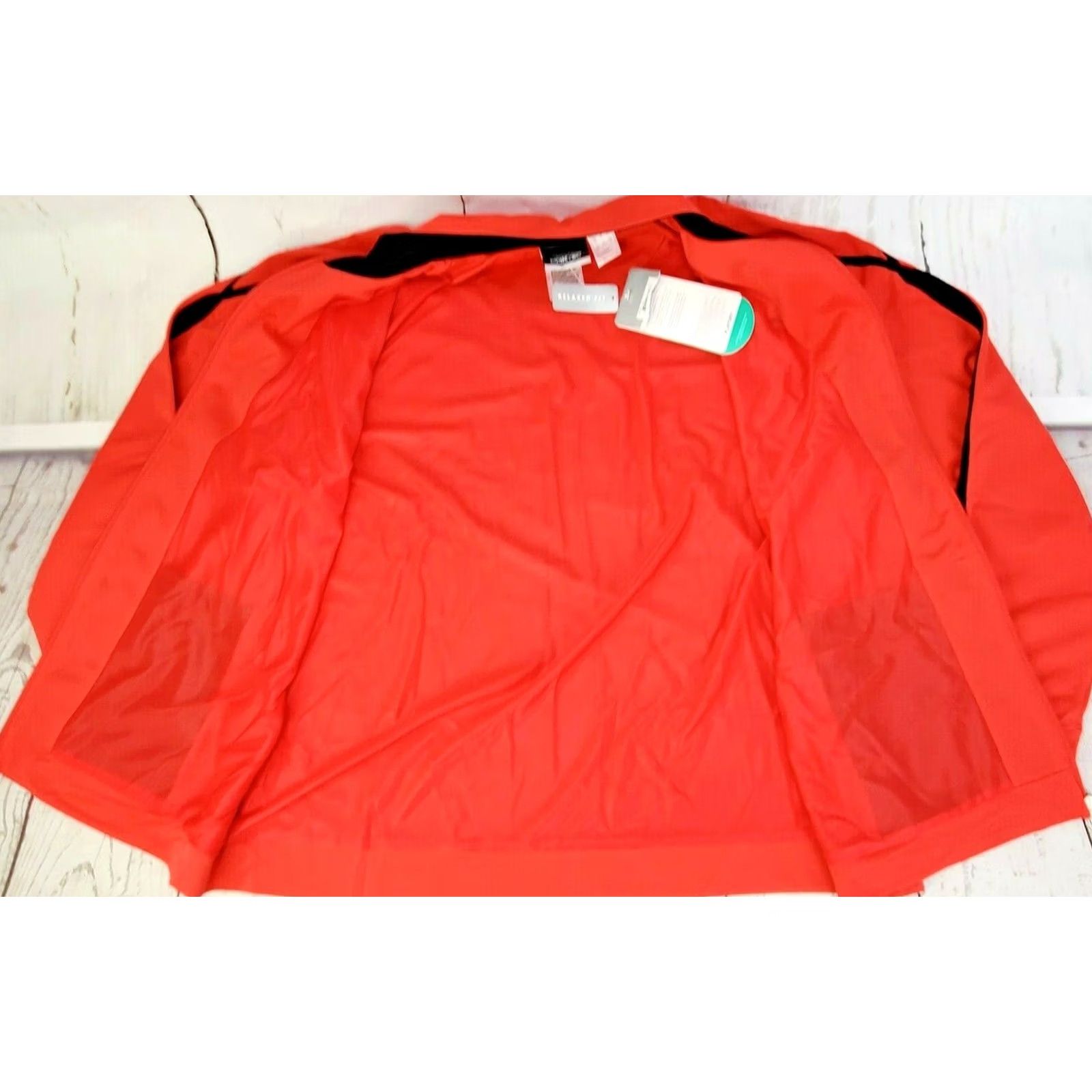 Reebok Reebok Essentials PlayDry Running Jacket Women 2XL Red Full Zip Athletic Training NWT Size XXL / US 16-18 / IT 52-54 - 6 Thumbnail