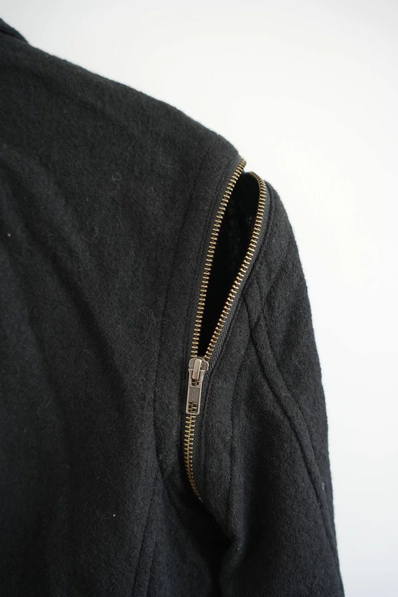 Yohji Yamamoto Yohji Yamamoto Yohji Yamamoto Black Wool Suit Jacket Size US M / EU 48-50 / 2 - 6 Thumbnail