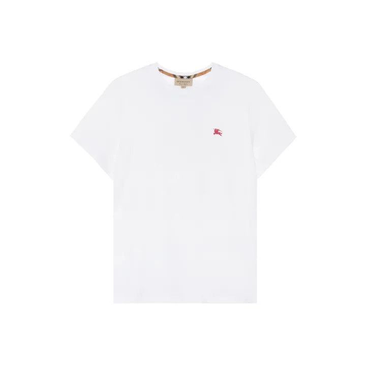 Burberry Burberry Burberry White Short Sleeve T-Shirt for Men-2507 Size US L / EU 52-54 / 3 - 1 Thumbnail
