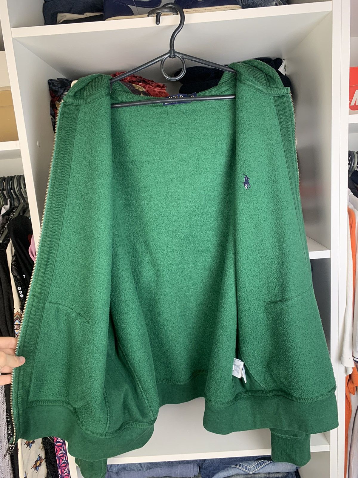 Polo Ralph Lauren Polo Ralph Lauren Zip Hoodie Size US XL / EU 56 / 4 - 12 Thumbnail