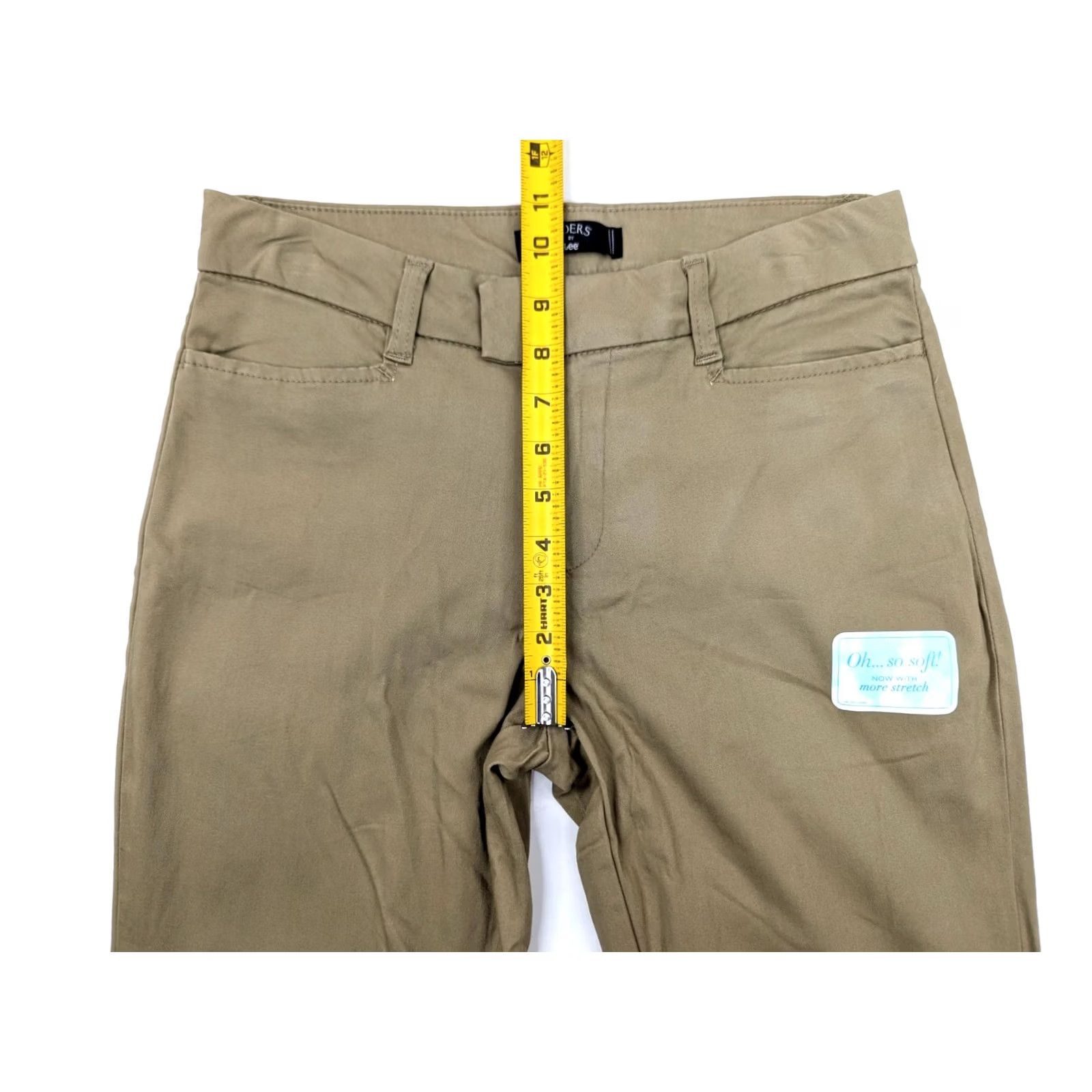 Lee Vtg Lee Riders Mid Bootcut Pants Women 6M (29x32) Beige Stretch New w Defect Size 28" / US 6 / IT 42 - 4 Thumbnail