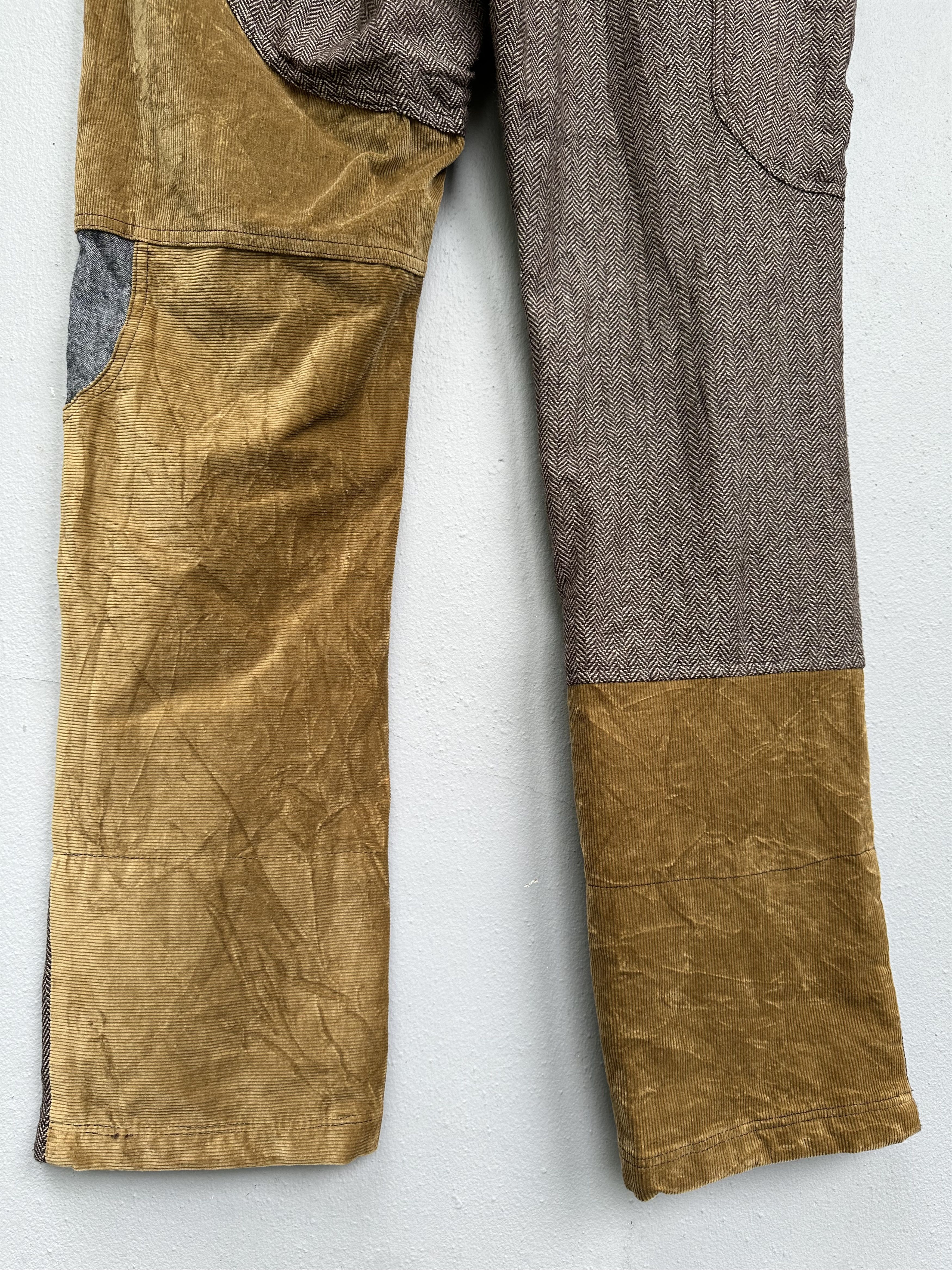 Kapital Brth Breath Reconstructed Hybrid Reworked Patchwork Pant Size US 34 / EU 50 - 16 Thumbnail