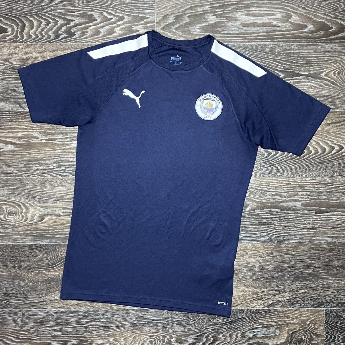 Puma Puma MANCHESTER CITY FC Training Top Jersey Shirt Size US S / EU 44-46 / 1 - 1 Thumbnail