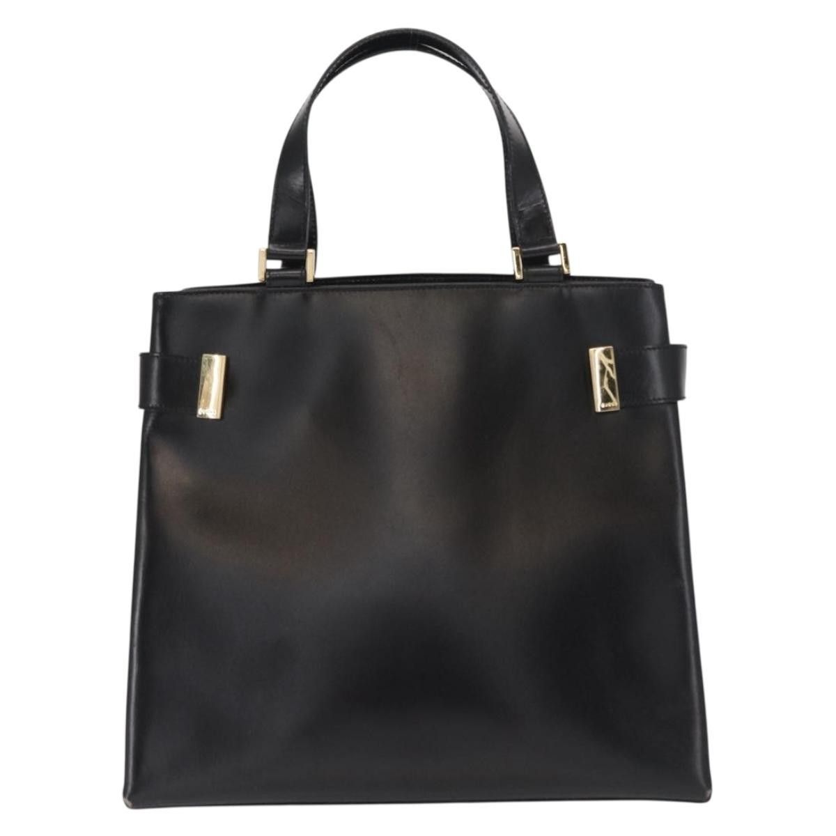 Gucci Gucci Vintage Handbag Leather Size ONE SIZE - 1 Thumbnail
