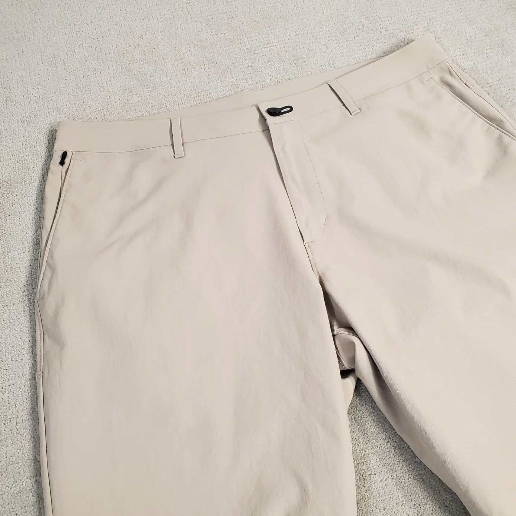 Vintage Public Rec Pants Mens 36x30 Beige Straight Leg Performance Stretch Lightweight Casual Chino Pockets Mens Regular Inseam 30 Size US 36 / EU 52 - 2 Thumbnail