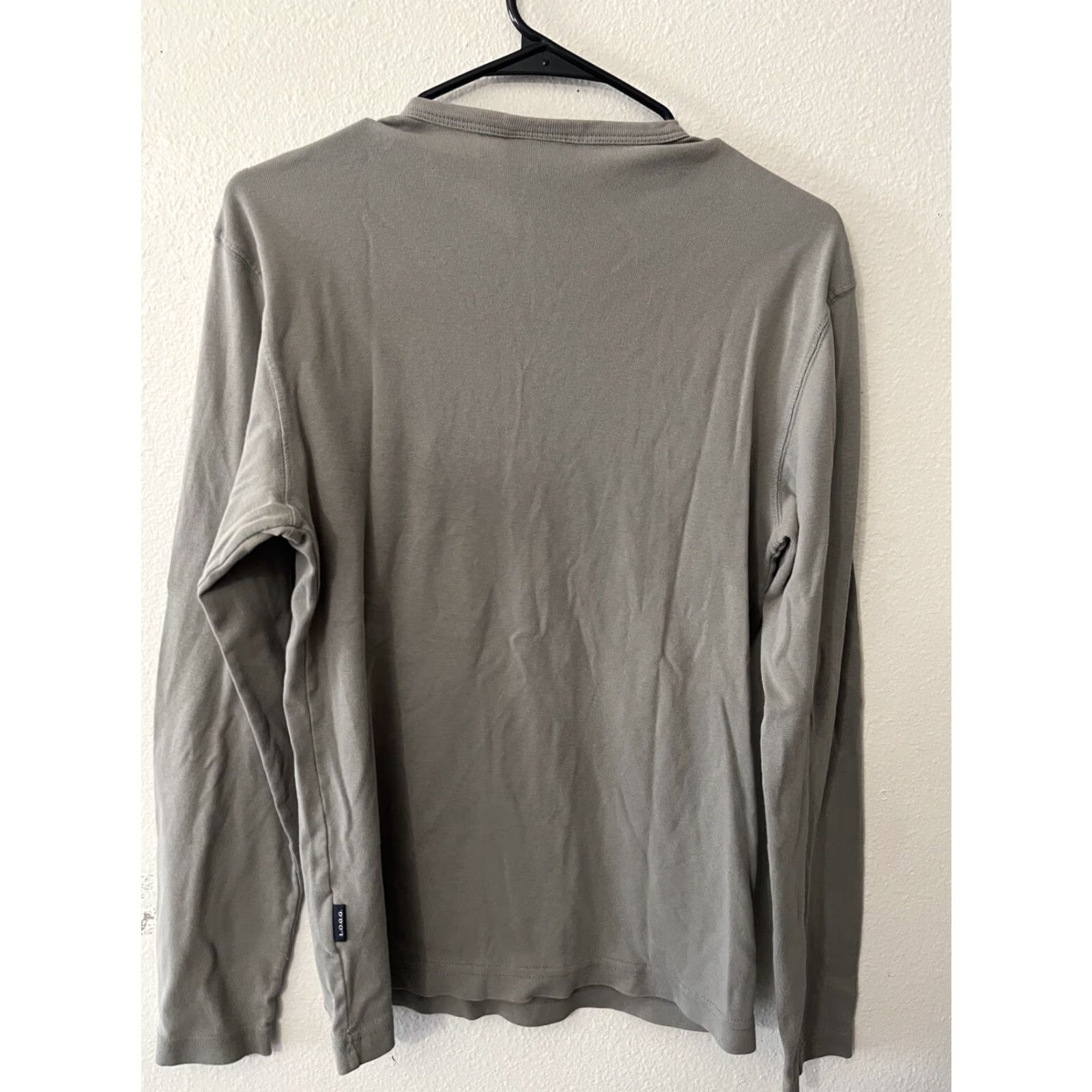 Vintage VINTAGE Label Of Graded Goods Shirt Mens Medium Long Sleeve Crew Neck Black Cotton Knit 90s Concert Theme Mens Size US M / EU 48-50 / 2 - 3 Thumbnail