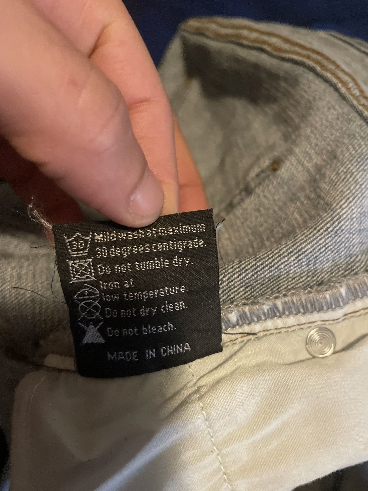 Godspeed Godspeed Patchwork Denim Shorts (Blue) Size US 32 / EU 48 - 7 Thumbnail