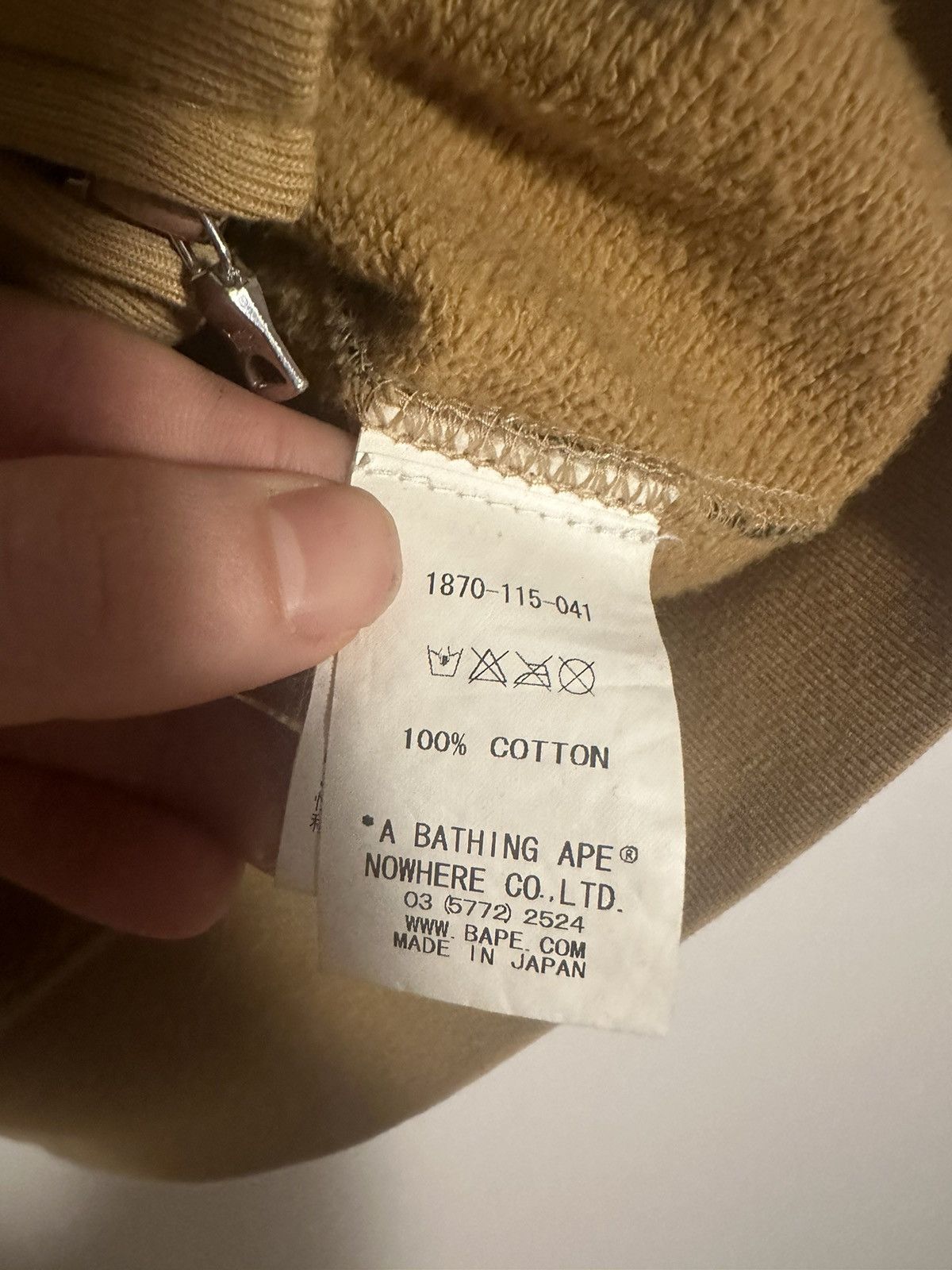 Bape Human Camo Full Zip Hoodie Size US L / EU 52-54 / 3 - 6 Thumbnail