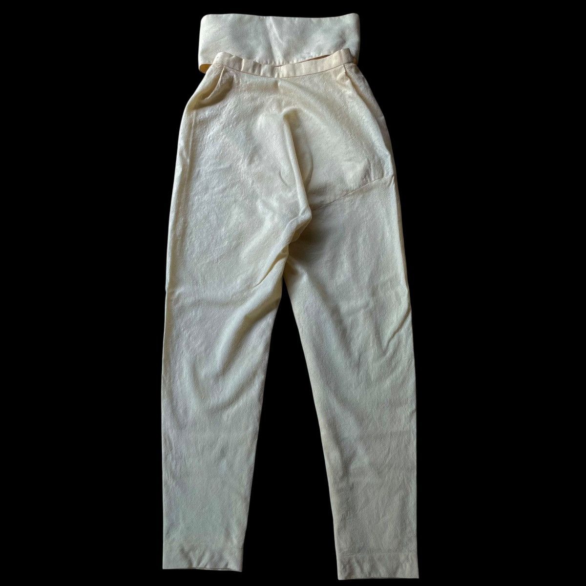 Issey Miyake Vintage Rare 80s Issey Miyake Wool Alpaca Summer Pants Size US 26 / EU 42 - 14 Thumbnail