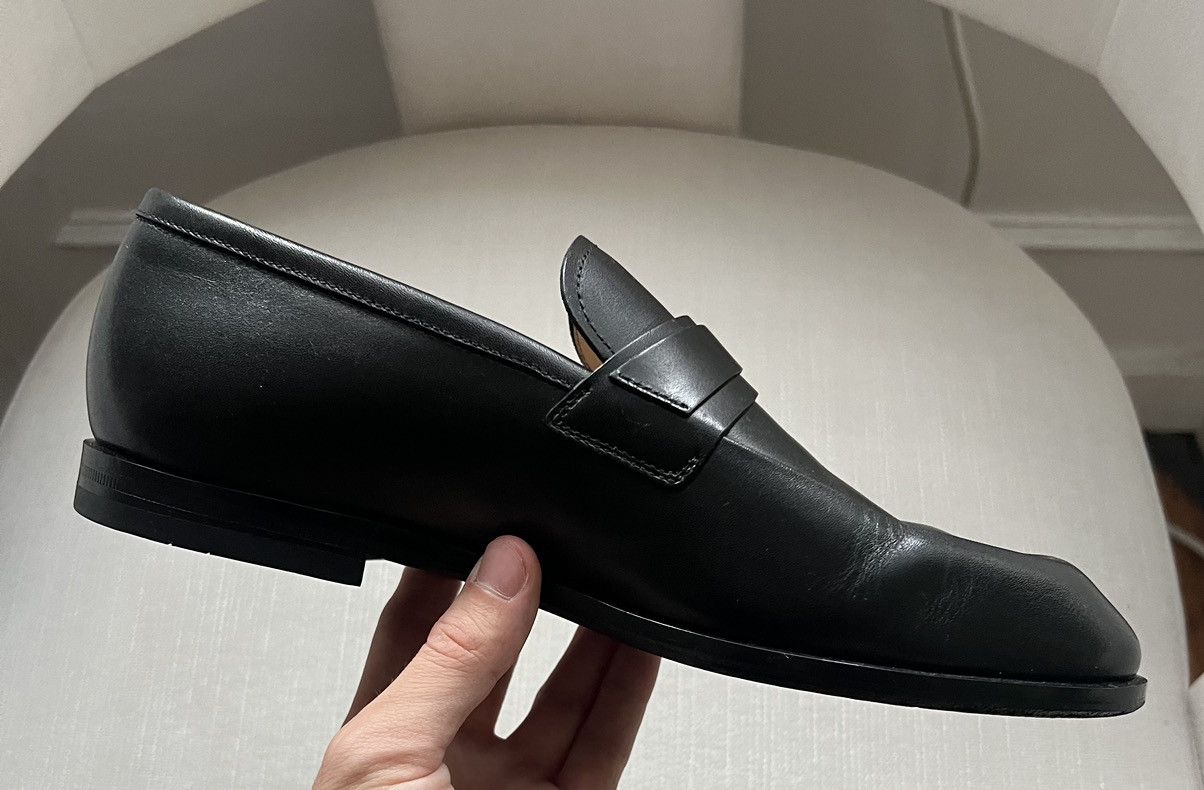 Salvatore Ferragamo Gancini-Buckle Slip-On Loafers Size US 6 / EU 39 - 3 Thumbnail