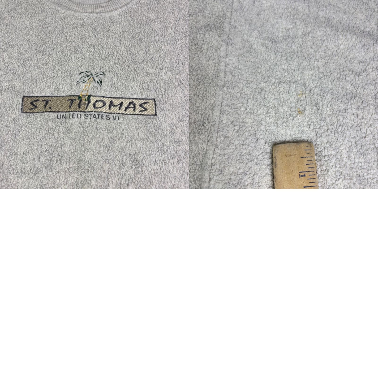 Vintage VINTAGE Carolina Smile Sweatshirt Mens XL Gray Crew Neck Graphic Print Embroidered Logo Fleece Pullover United States Summer? Size US XL / EU 56 / 4 - 8 Thumbnail