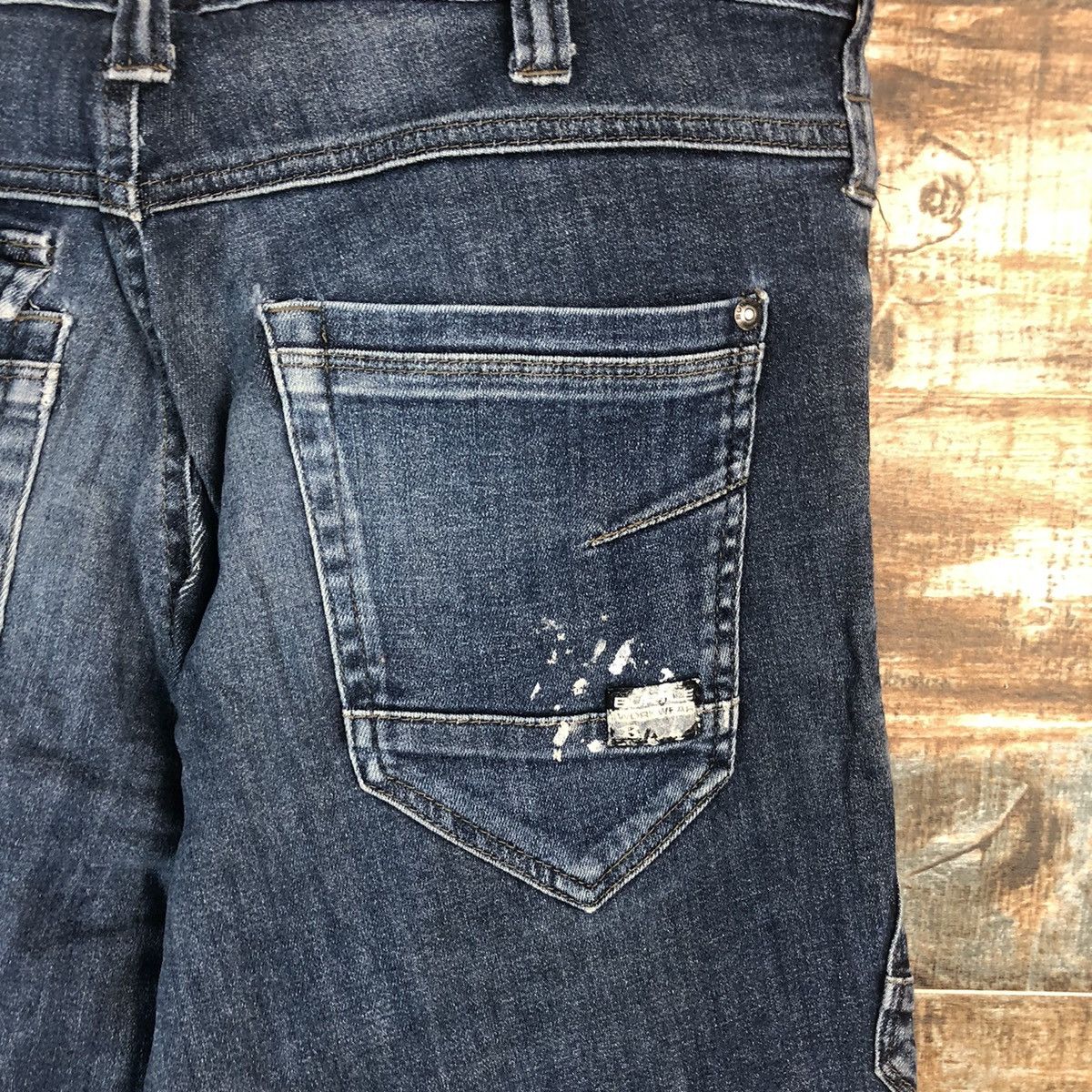 Japanese Brand DL Burtle Blue Utility worker Cargo Multipocket Pants #C649 Size US 32 / EU 48 - 18 Thumbnail