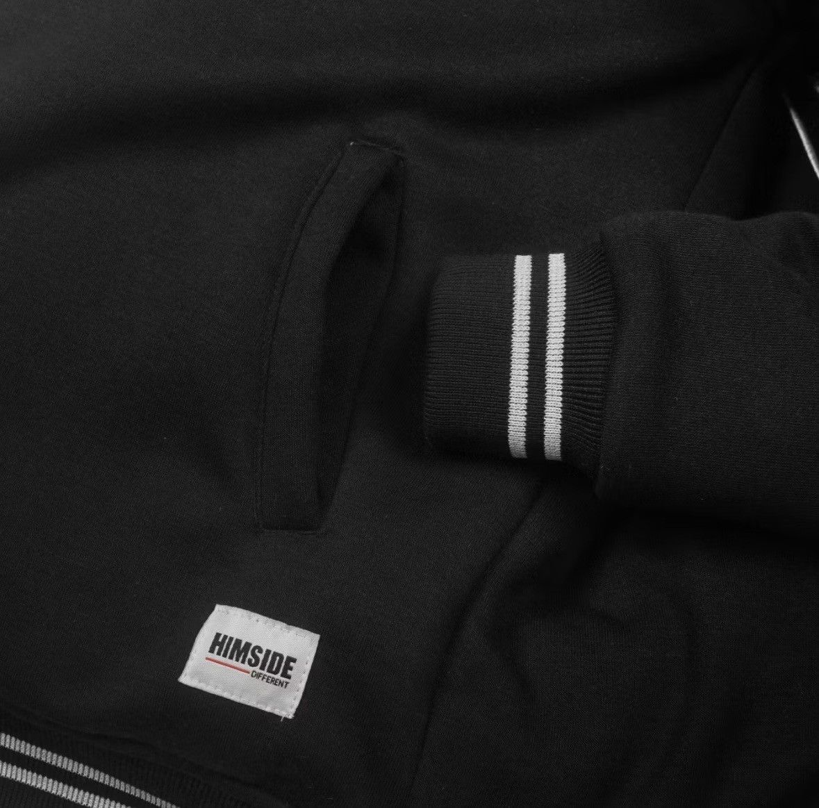 Other Kuro black varsity jacket streetwear Size US L / EU 52-54 / 3 - 7 Thumbnail